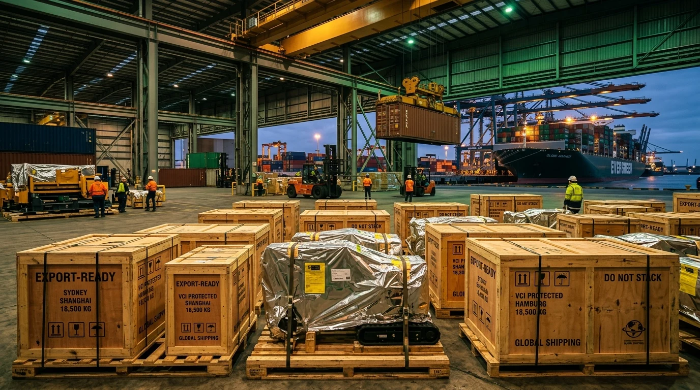 Vyokta Global Industrial Machinery Export and Container Shipping