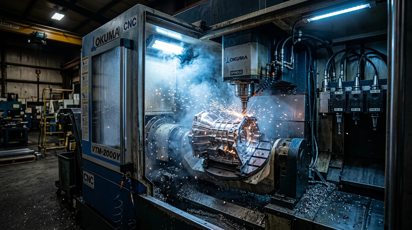Vyokta High Precision 5-Axis CNC Machining and Manufacturing Facility
